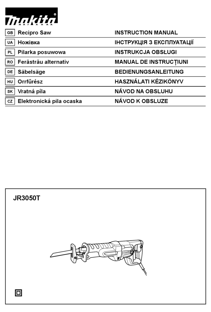 Makita JR3050T User manual