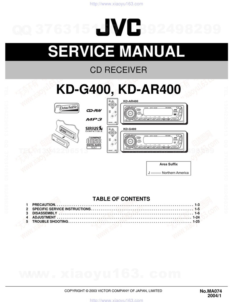 JVC KD-G400 User manual