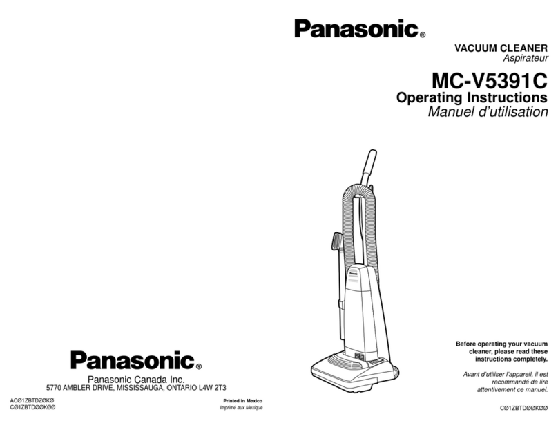 Panasonic MC-V5391C operating instructions