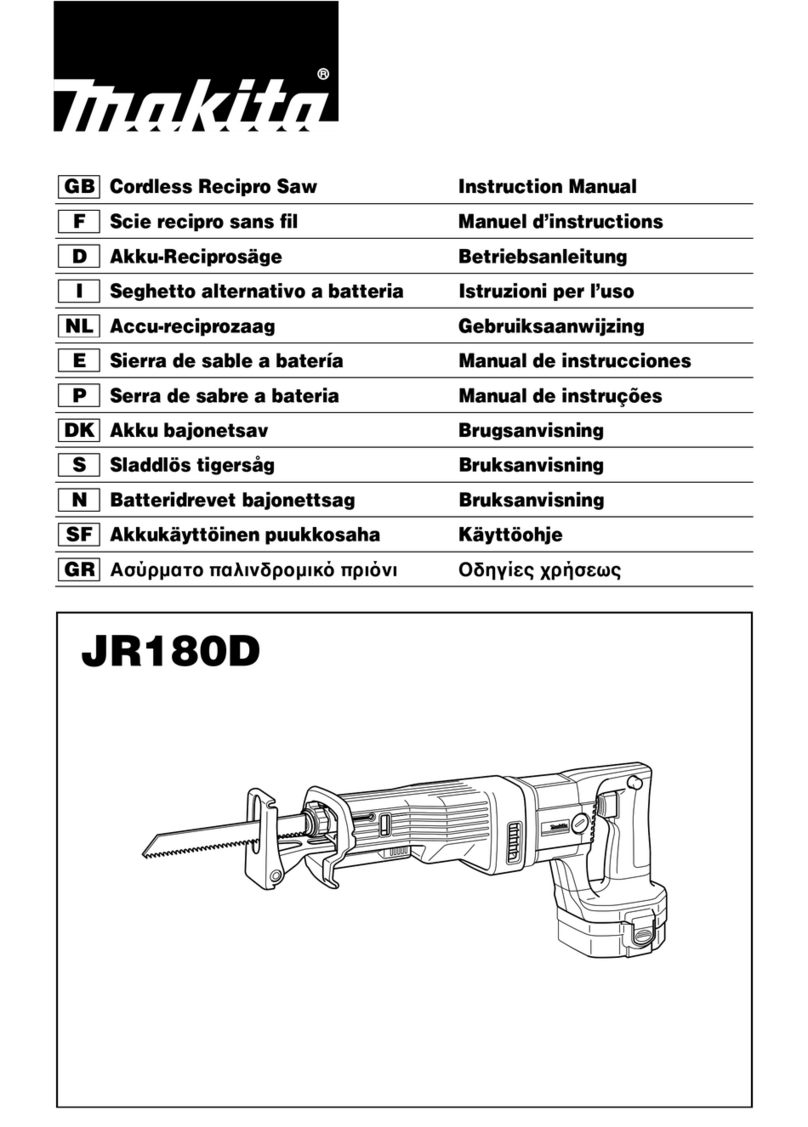 Makita JR180D User manual