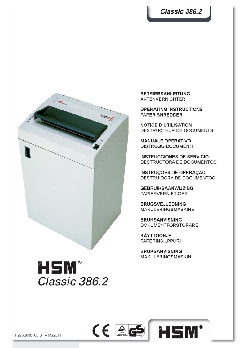 HSM 386.2 User manual