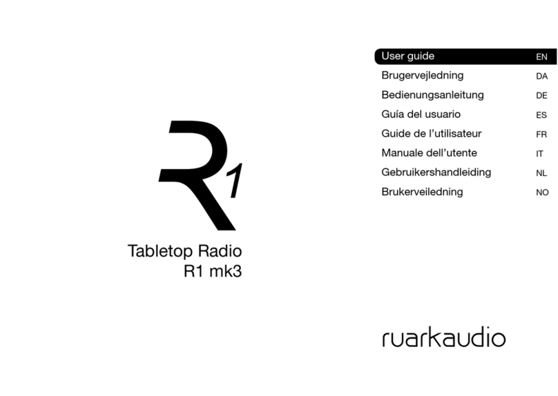 Ruark Audio R1 mk3 User manual