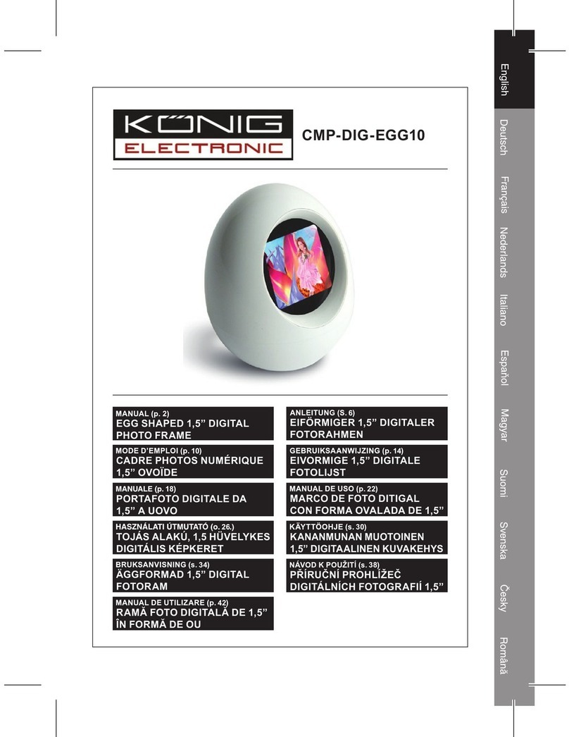 Konig CMP-DIG-EGG10 manual