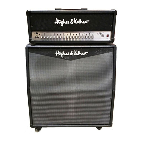 Hughes & Kettner ATTAX 200 manual