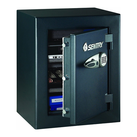 SentrySafe TC8-331 User manual SentrySafe TC8-331 User manual