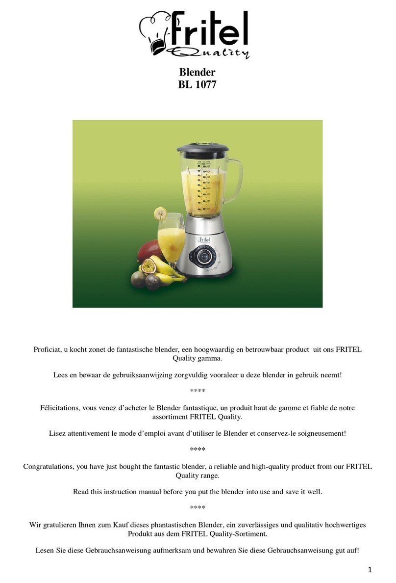 Fritel BL 1077 instruction manual