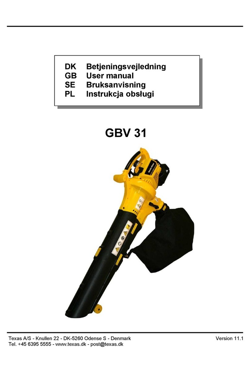 Texas GBV 31 user manual
