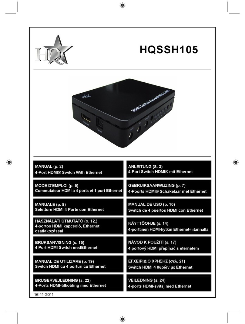 HQ HQSSH105 User manual