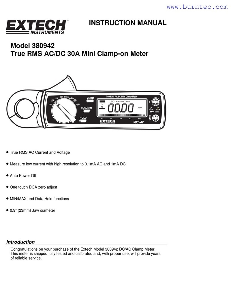 Extech Instruments 380942 User manual Extech Instruments 380942 User manual