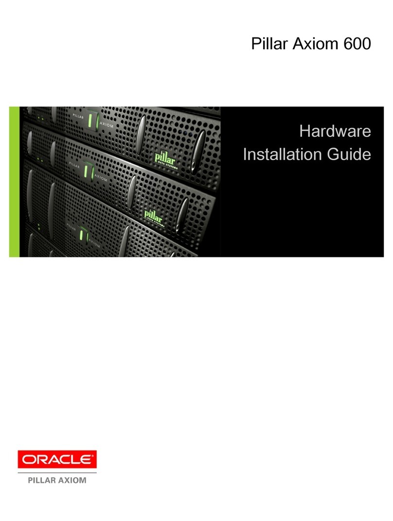 Pillar Axiom 600 Hardware installation guide