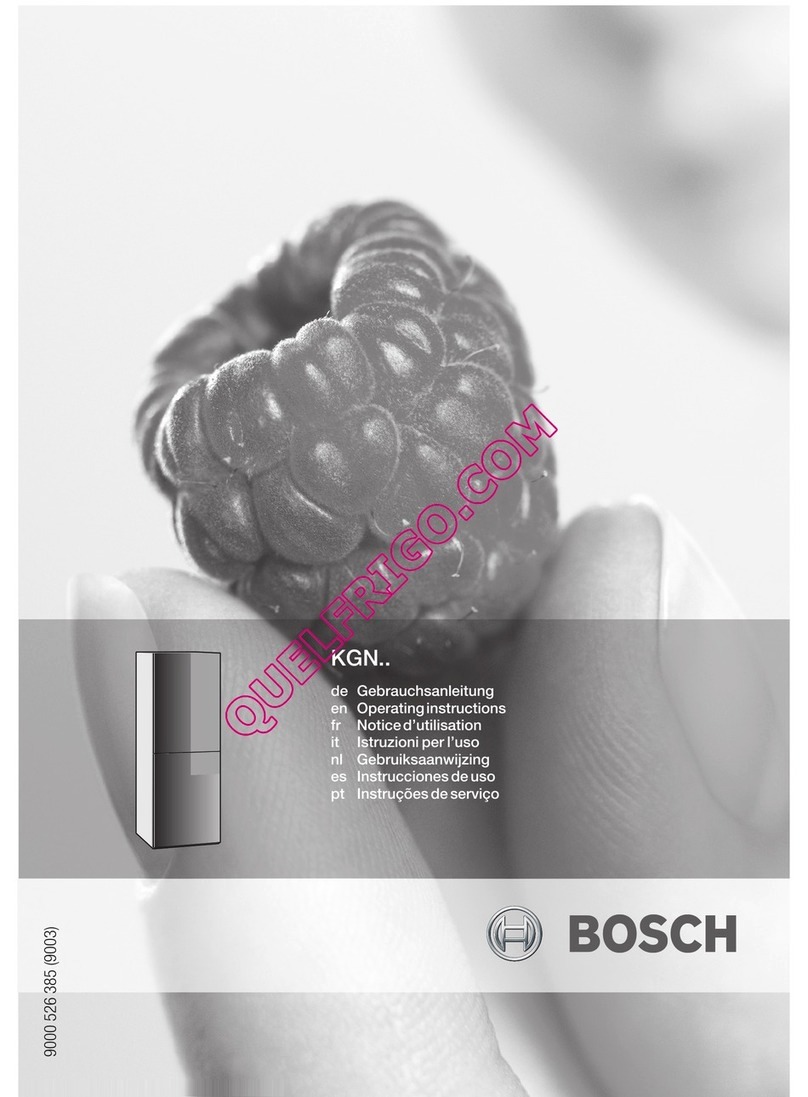 Bosch KGN33X13 User manual