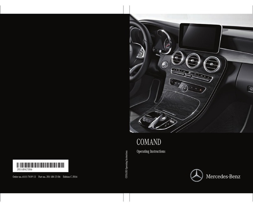 Mercedes-Benz COMAND operating instructions