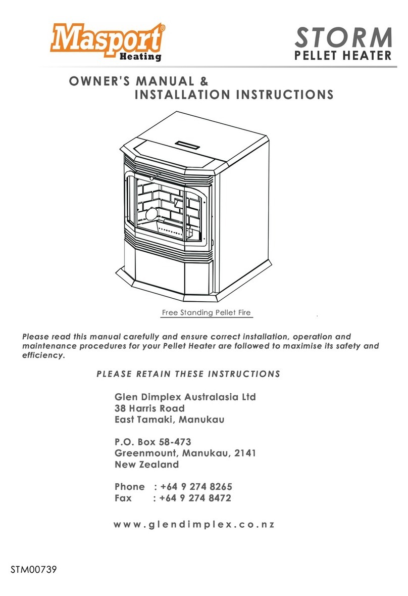 Masport STM00739 Owners manual instructions