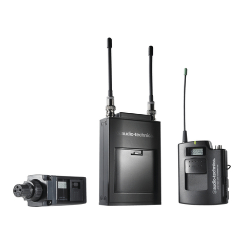 Audio Technica 1800 Series Owner's manual