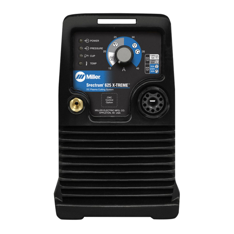 Miller Spectrum 625 X-TREME owner's manual