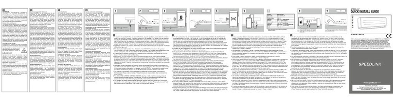 Speed Link SL-8910-BK Quick install guide