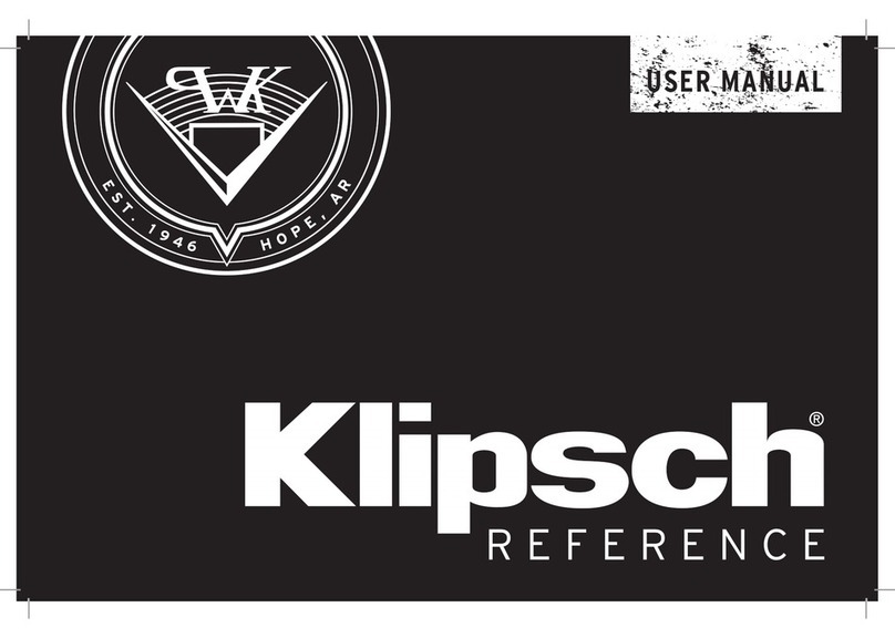 Klipsch R-15M User manual