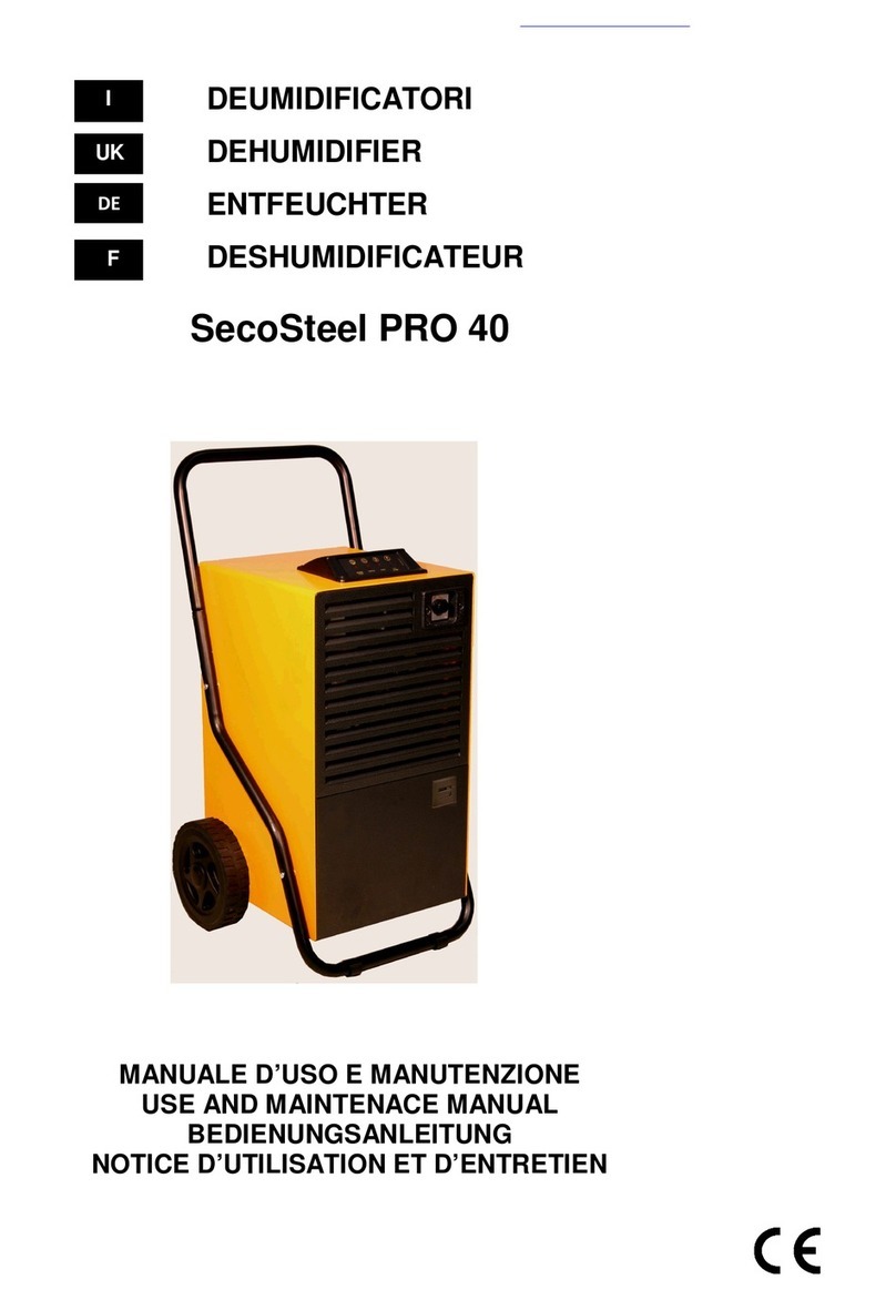 Teddington SecoSteel PRO 40 Use and maintenance manual