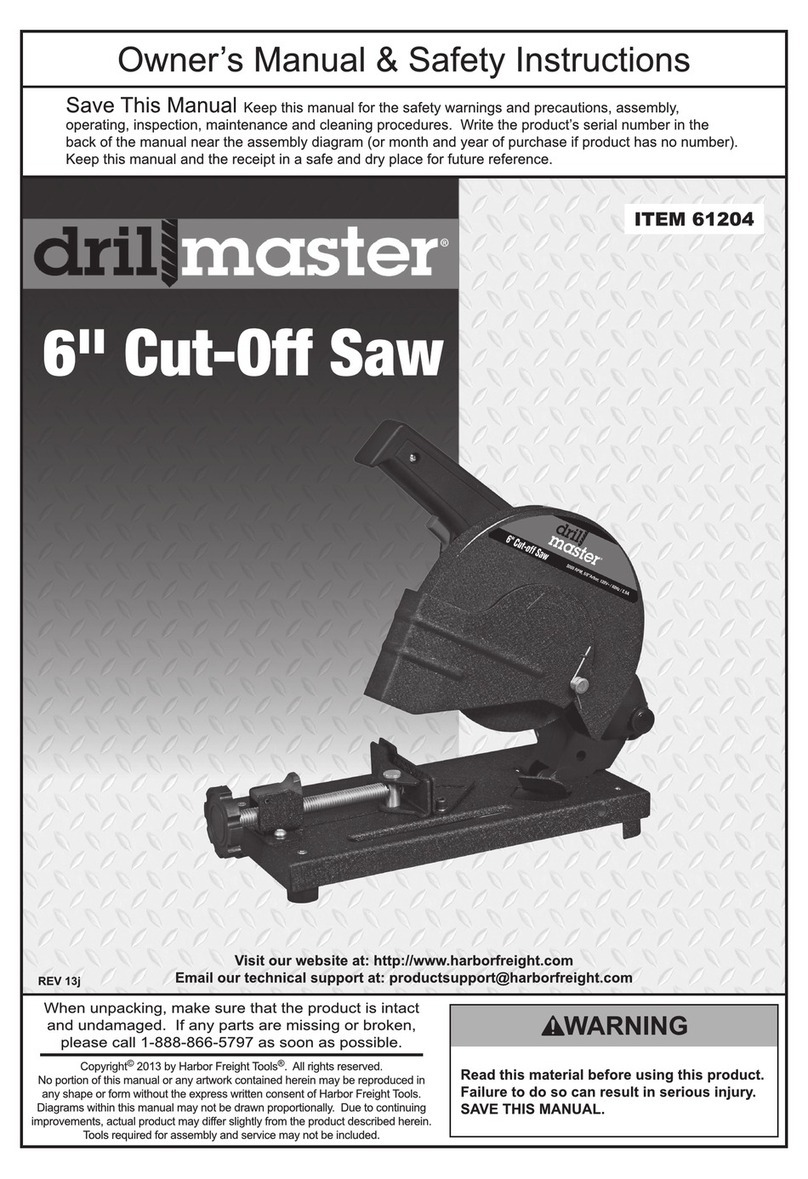 Drill Master 61204 Original instruction manual
