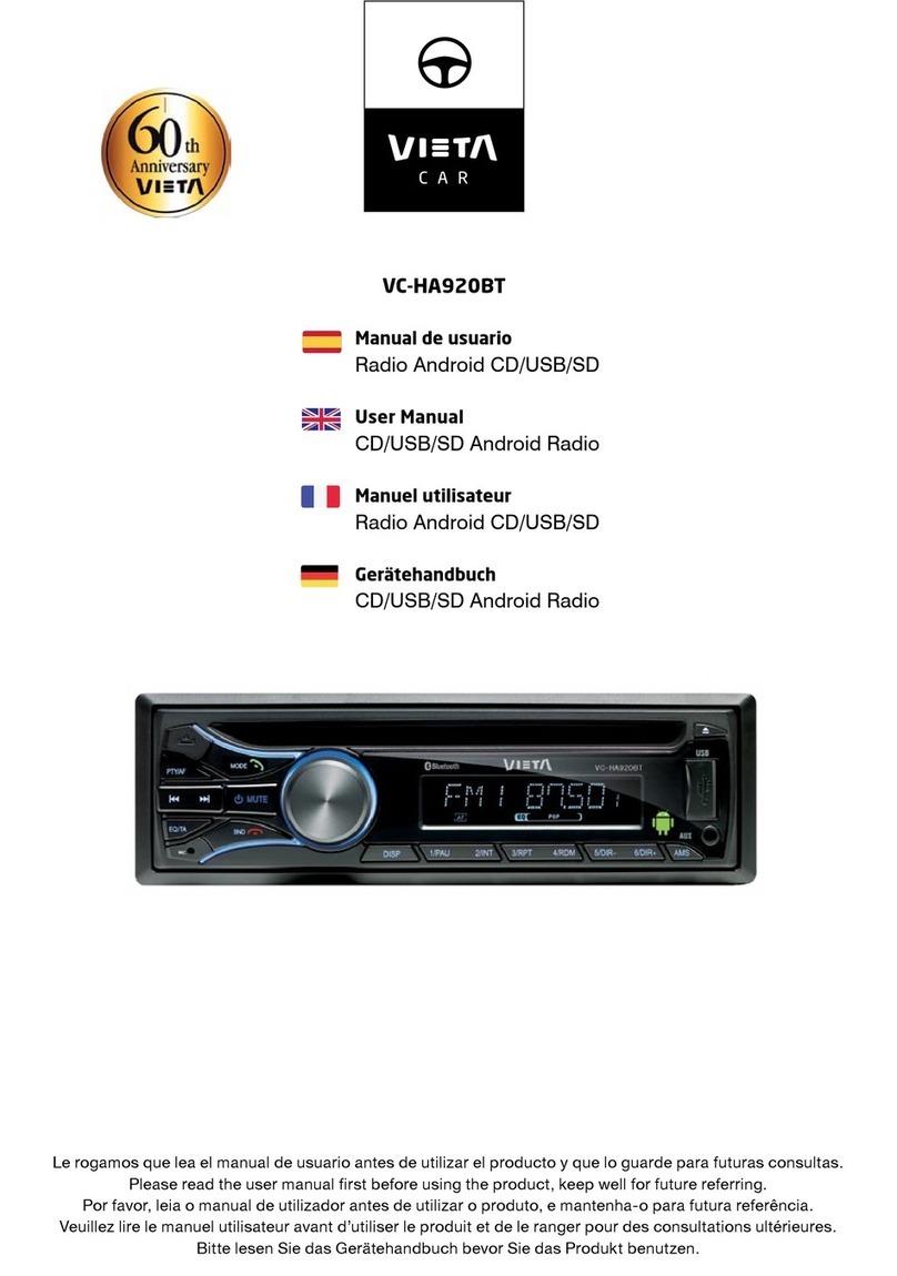 VIETA VC-HA920BT user manual