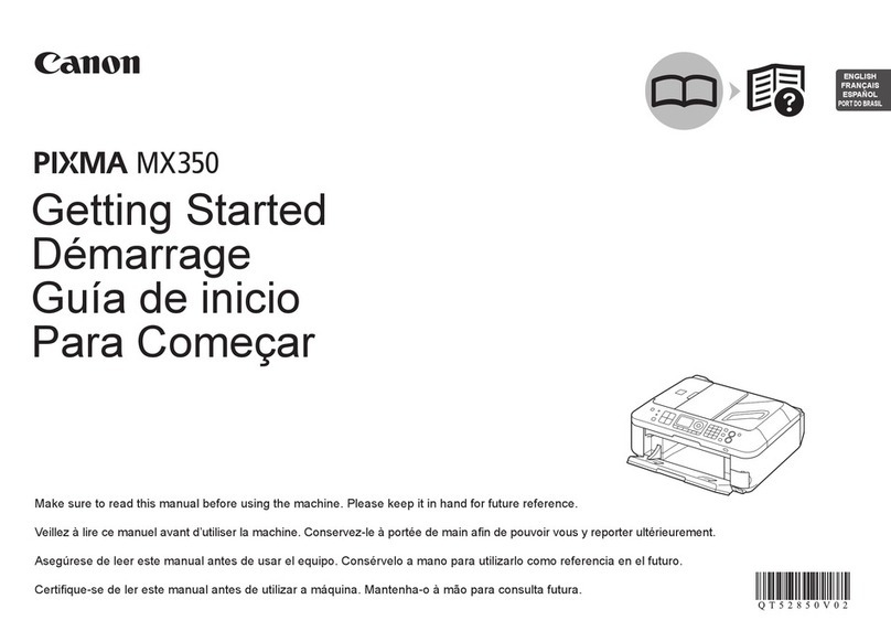 Canon PIXMA MX350 User manual
