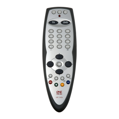 One Forall URC-3426 User manual One Forall URC-3426 User manual