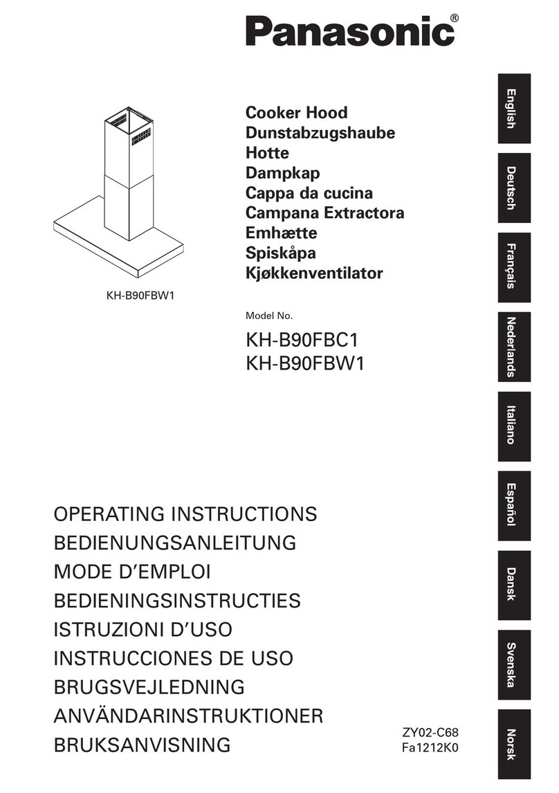 Panasonic KH-B90FBC1 User manual