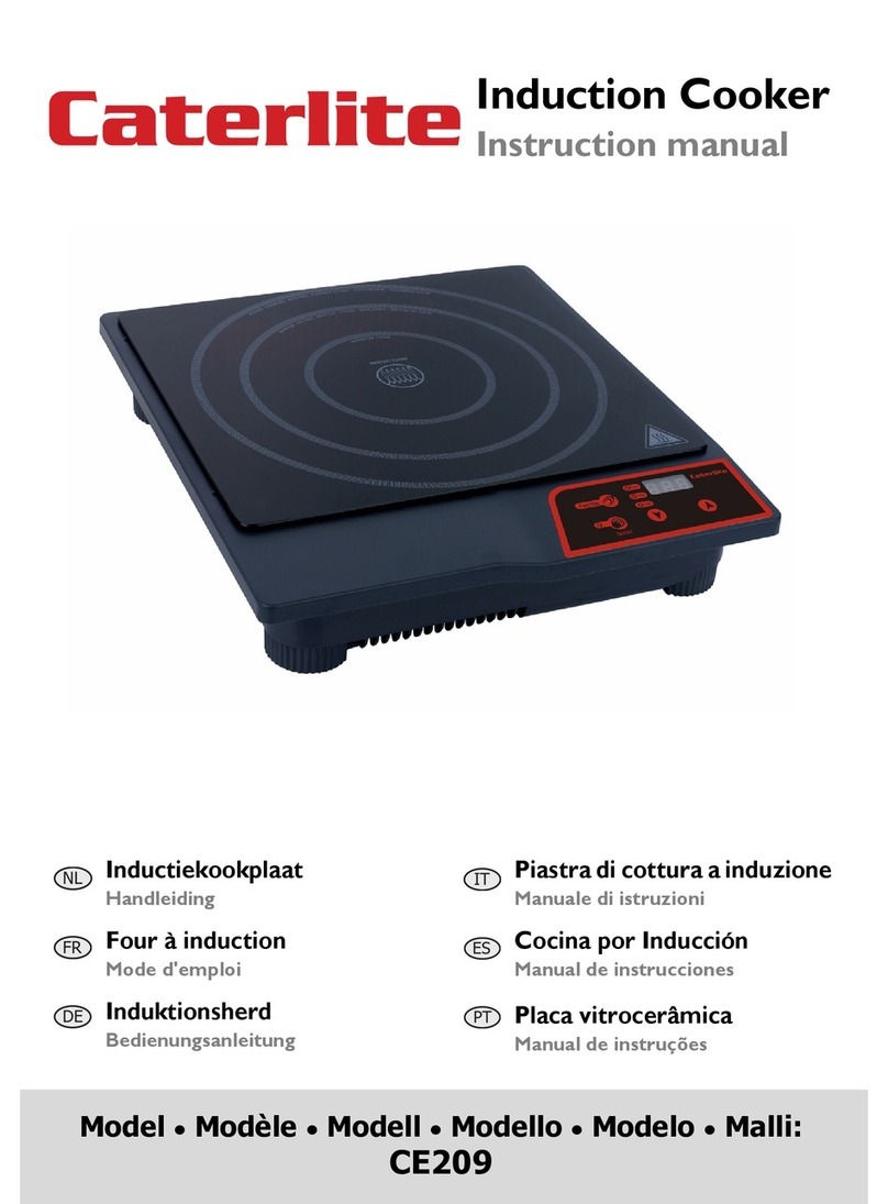 Caterlite ce209 instruction manual