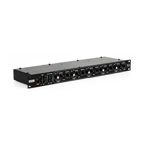Rane PE 17 Operator's manual