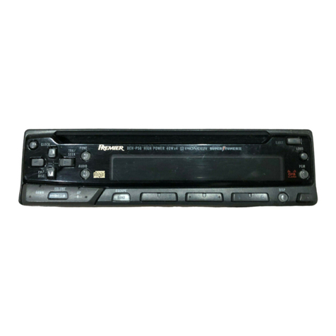 Pioneer deh-p645 Service manual