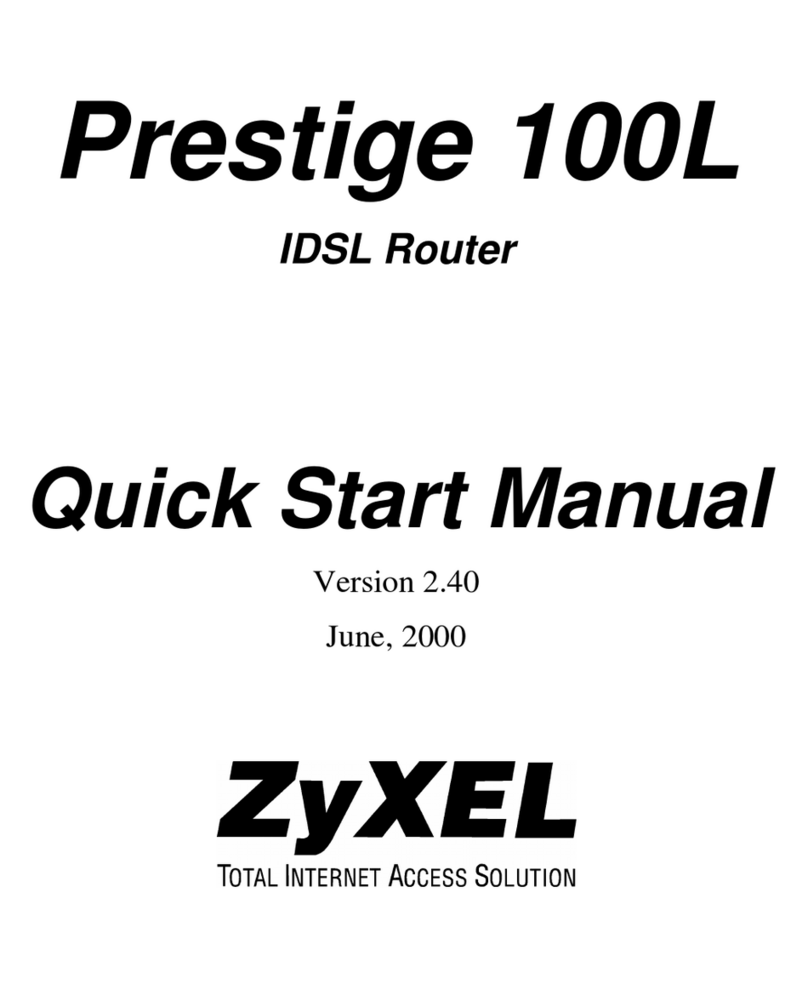 ZyXEL Communications Prestige 100L Instruction manual