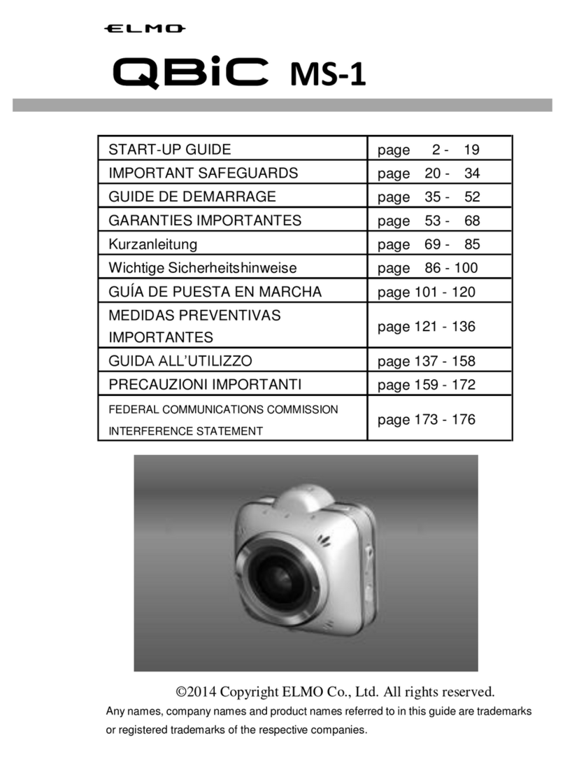 Elmo QBiC MS-1 User guide