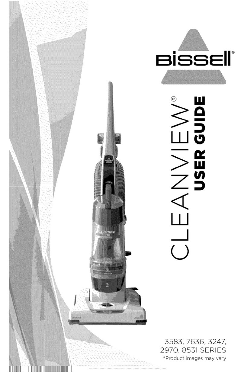 Bissell CLEANVIEW 3583 SERIES user guide