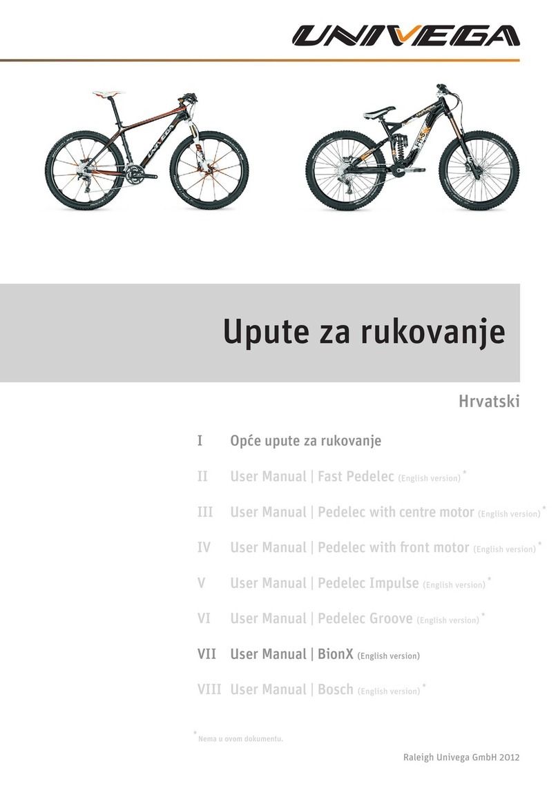 Univega Alpina HT-E70 User manual