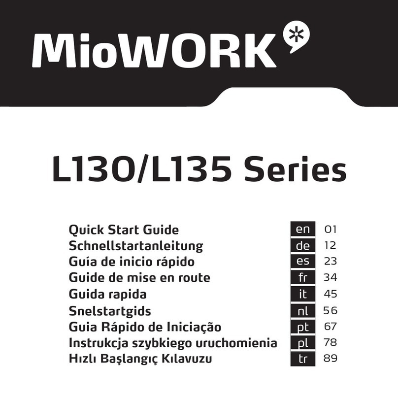 Mio L130 series User manual