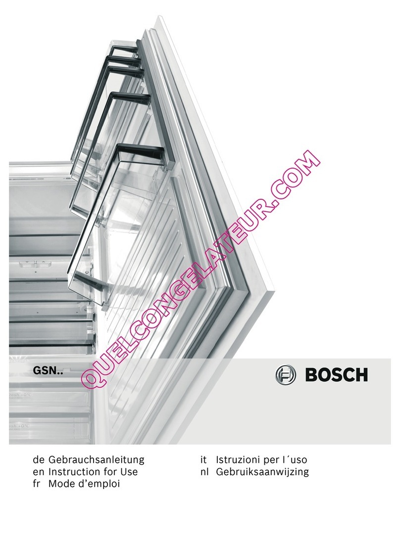 Bosch GSN series Instructions for use