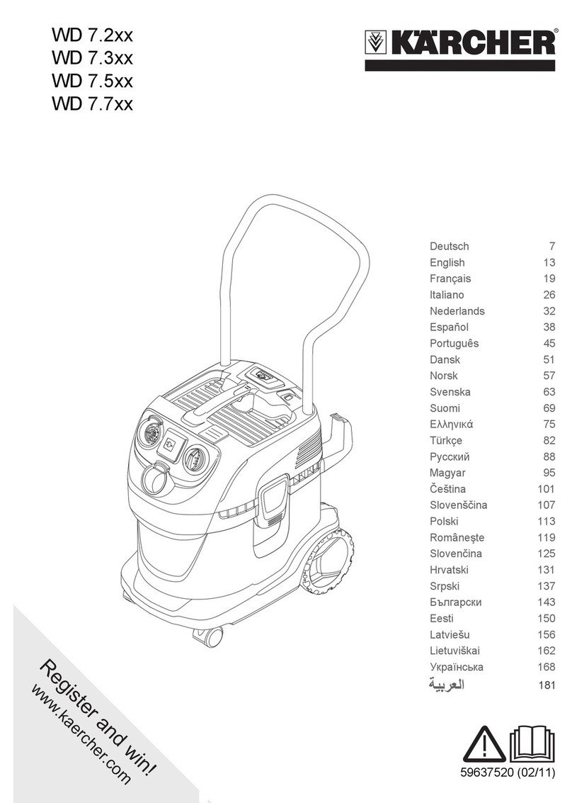 Kärcher WD 7.2 series manual