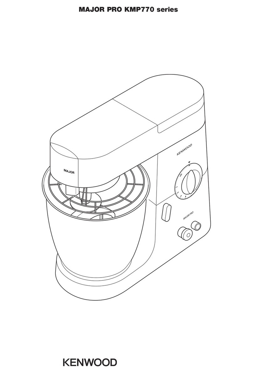 Kenwood MAJOR PRO KMP770 series User manual