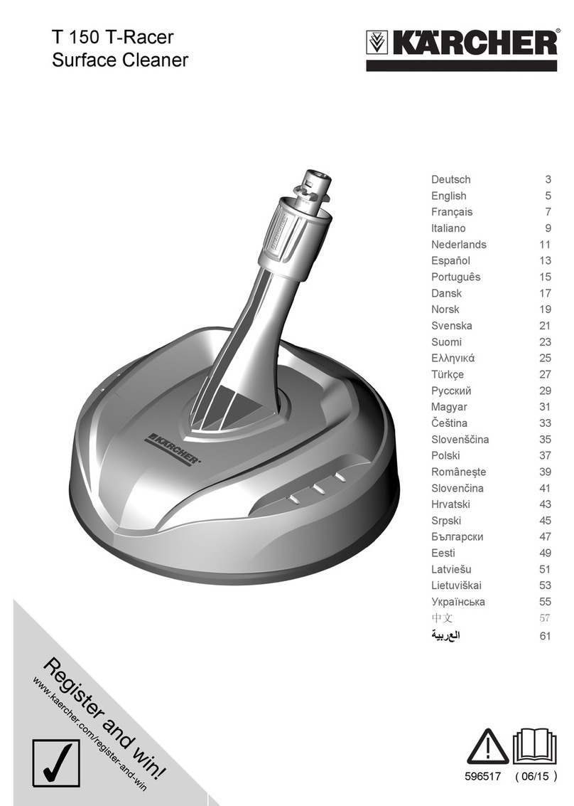 Kärcher T 150 T-Racer User manual