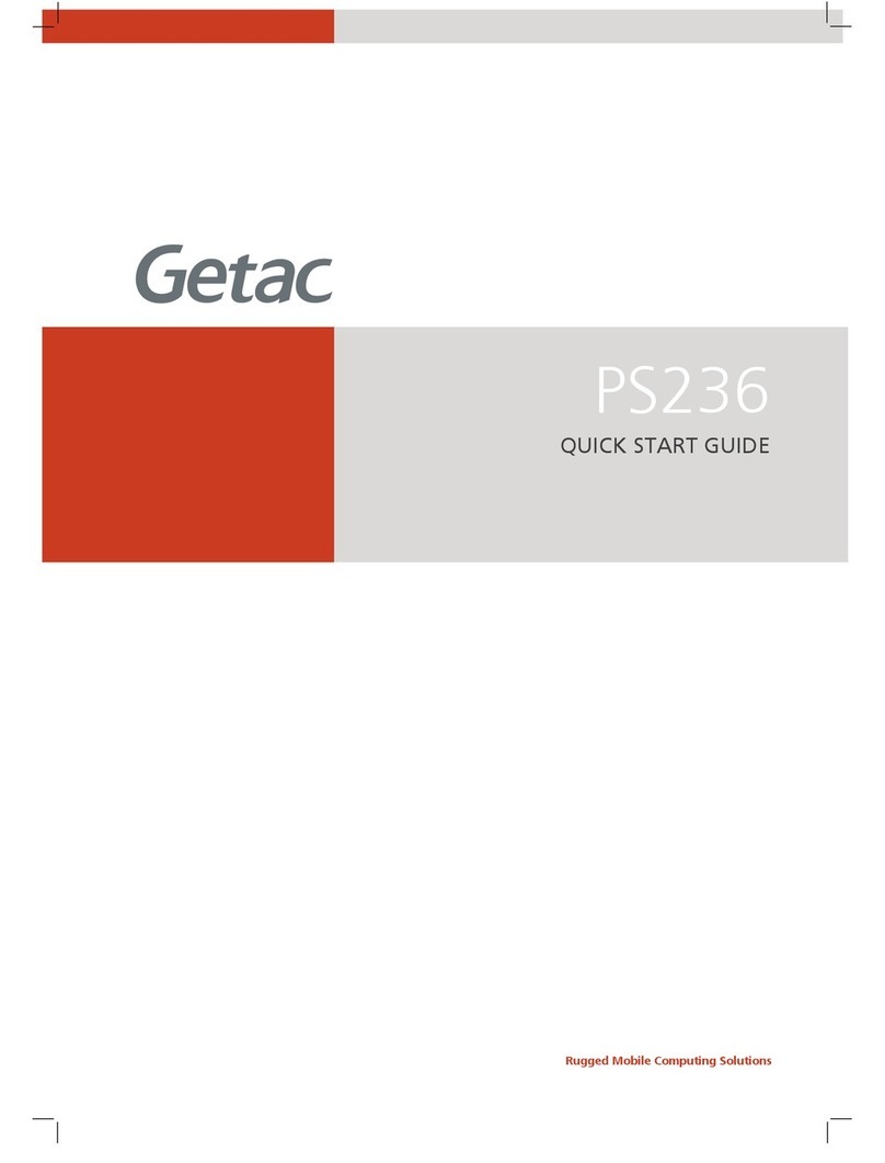 Getac PS236 User manual