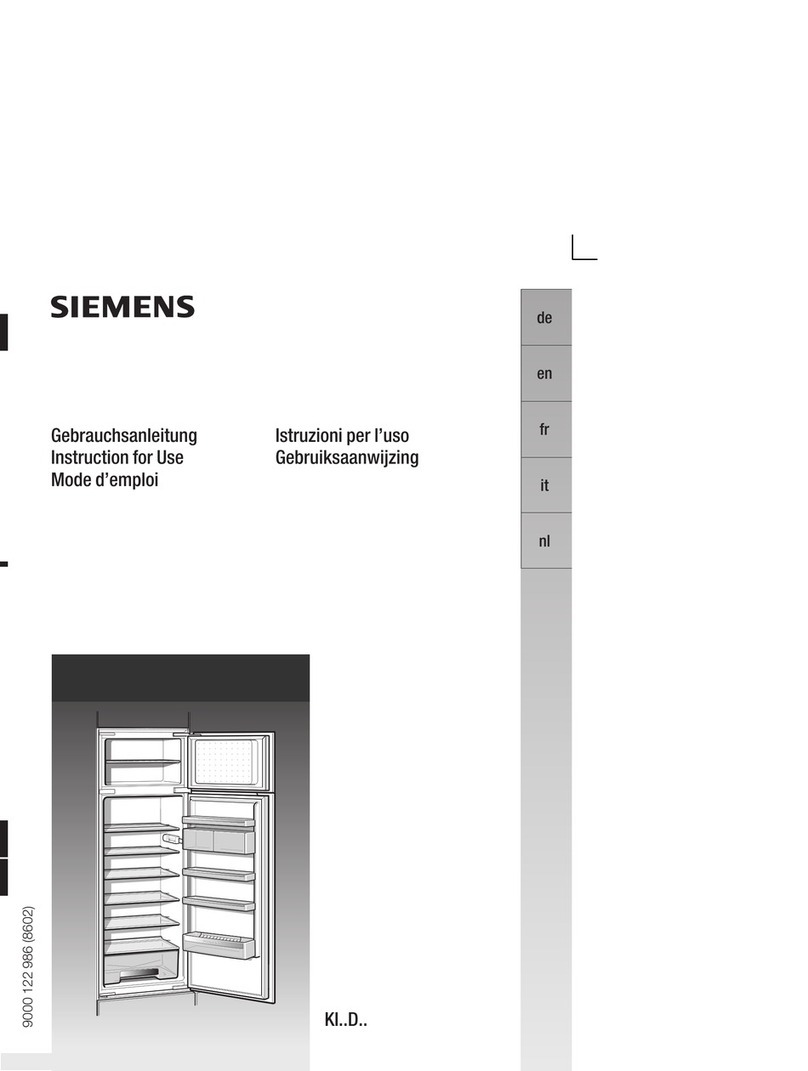 Siemens KI..D series User manual