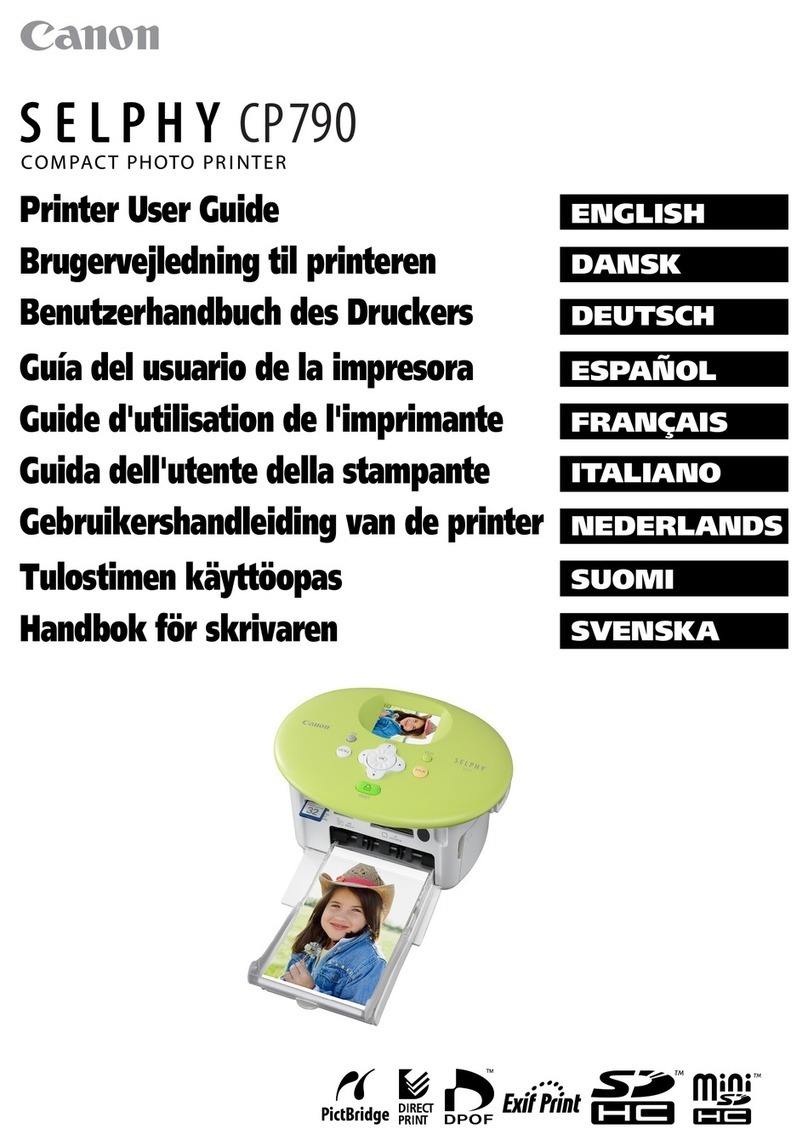 Canon SELPHY CP790 User manual