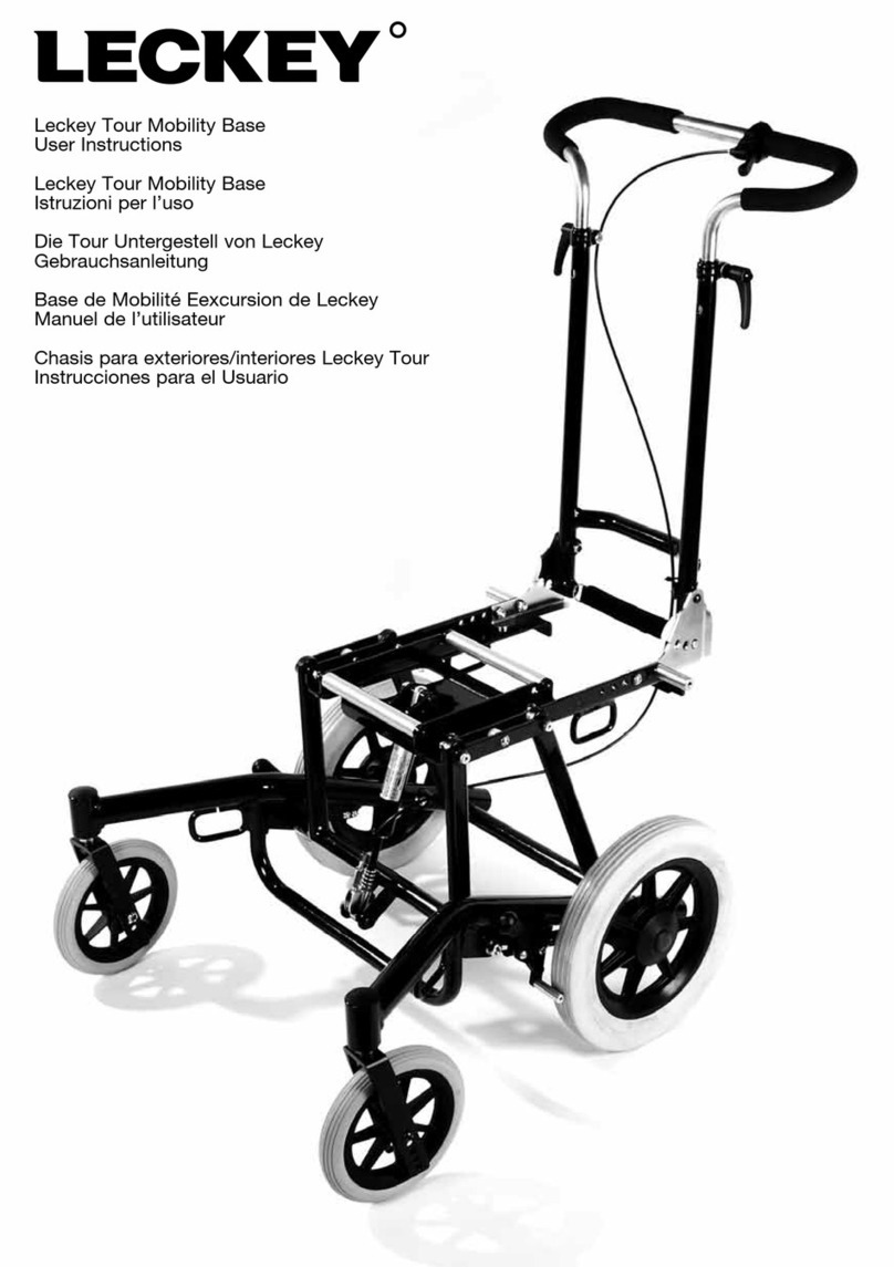 Leckey Tour Mobility Base User manual Leckey Tour Mobility Base User manual