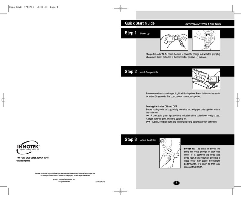 Innotek Digital Advanced Trainers ADV-300E quick start guide