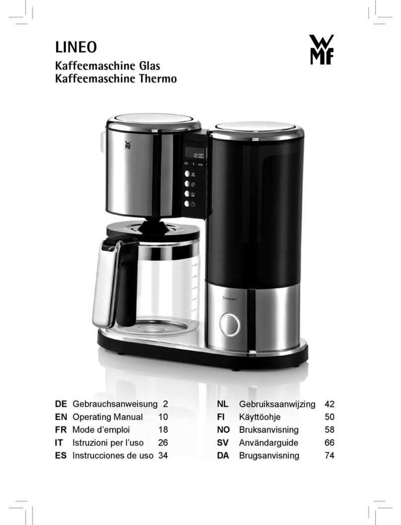WMF LINEO operating manual