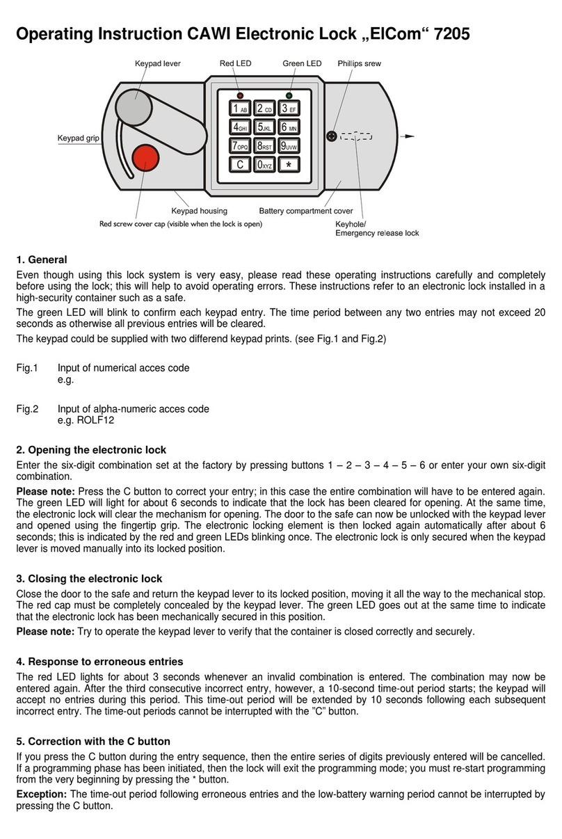 ELCOM 7205 User manual