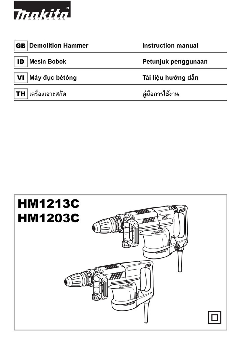 Makita HM1213C User manual
