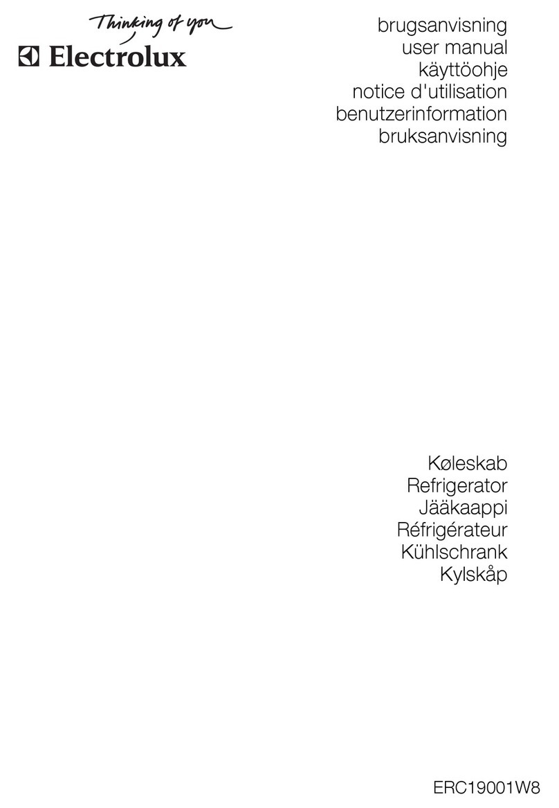 Electrolux ERC19001W8 User manual