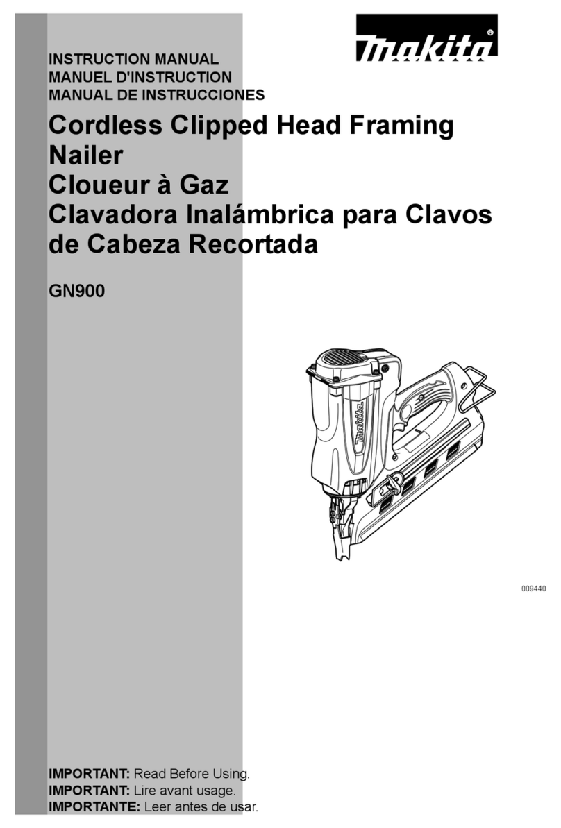Makita GN900 User manual