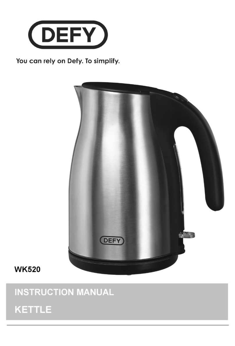 Defy WK520 User manual